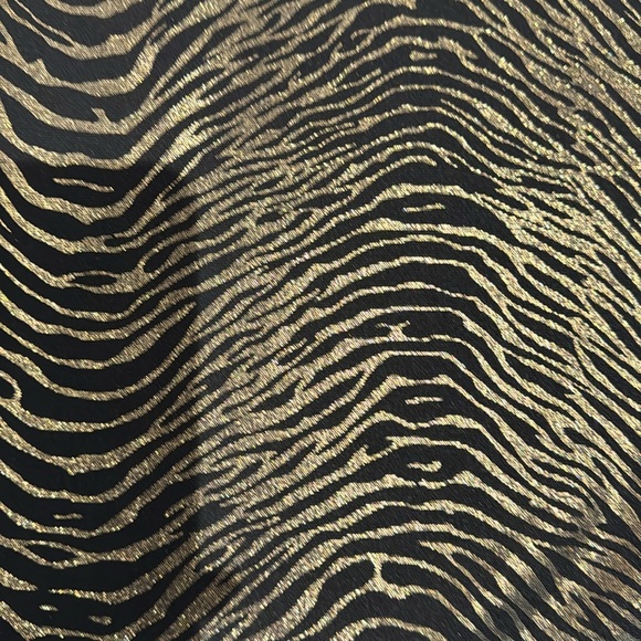 REFORMATION Metallic Animal Print Dress - Picture 5 of 7